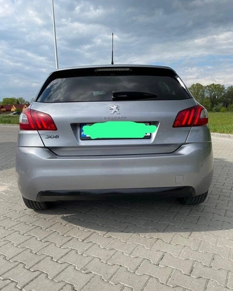 Peugeot 308 cena 30500 przebieg: 142000, rok produkcji 2015 z Kluczbork małe 46